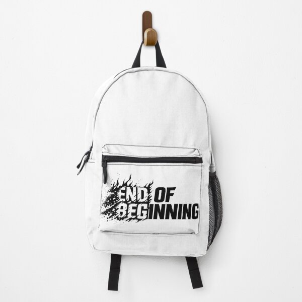 Item preview, End of Beginning – Dark Aesthetic Abstract Minimal Art | Emotional Quote Design designed and sold by inaveed.