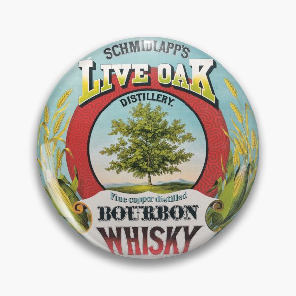 Item preview, Schmidlapp’s Live Oak bourbon whisky (c1872) - Ehrgott and Krebs designed and sold by Matthew Kinnersly.