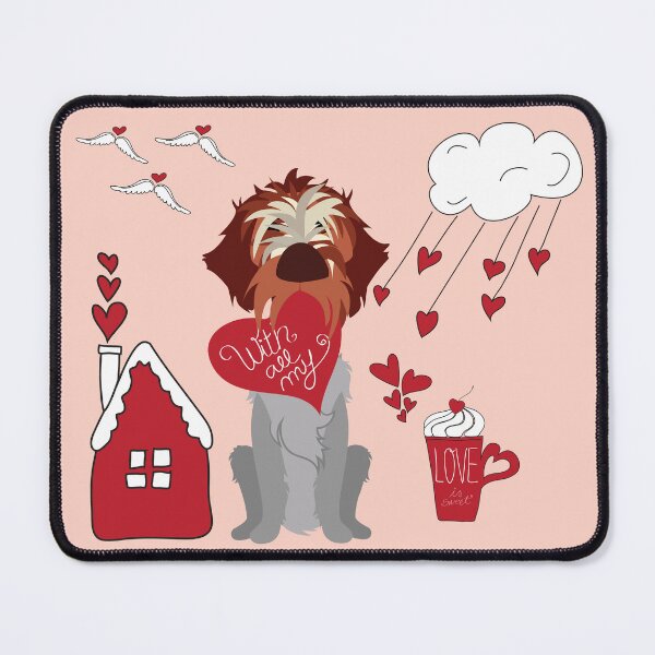 Item preview, boesarts, Valentine's, whimsical, griffs, griffons designed and sold by boesarts.