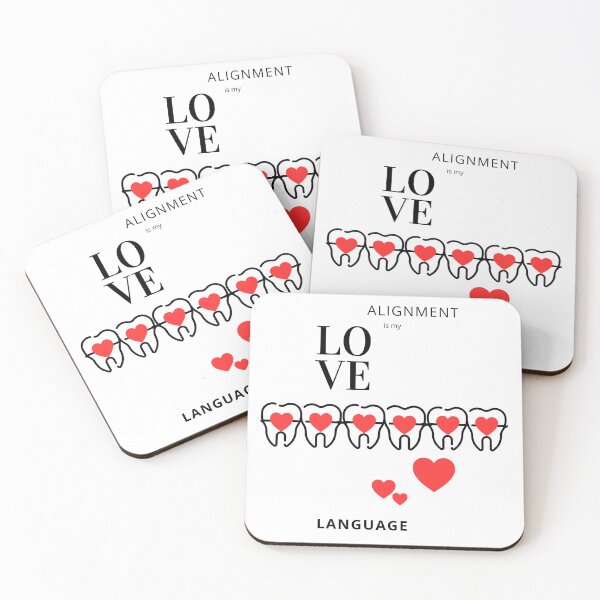 Item preview, Alignment Is My Love Language - Funny Gifts For Orthodontist Valentine Shirt designed and sold by furcen.