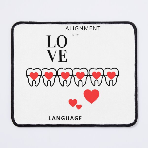 Item preview, Alignment Is My Love Language - Funny Gifts For Orthodontist Valentine Shirt designed and sold by furcen.