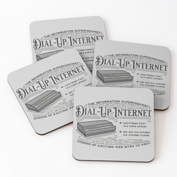 Item preview, Vintage Dial Up Internet designed and sold by vonplatypus.