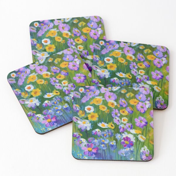 Item preview, Soft Daisy Meadow Artwork for Easygoing Floral Fans designed and sold by WildStroke.