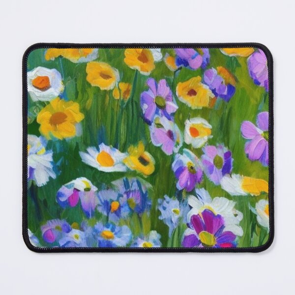 Item preview, Soft Daisy Meadow Artwork for Easygoing Floral Fans designed and sold by WildStroke.