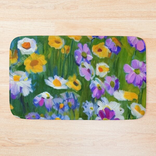 Item preview, Soft Daisy Meadow Artwork for Easygoing Floral Fans designed and sold by WildStroke.