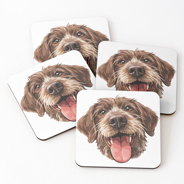 Item preview, Wirehaired Pointing Griffon designed and sold by BrandMuffinStudio.