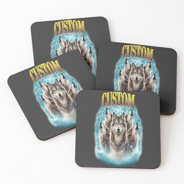 Item preview, Custom Wolf Spirit Design designed and sold by Lulu Shop.