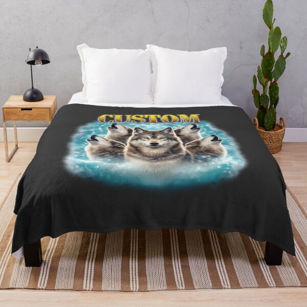 Item preview, Custom Wolf Spirit Design designed and sold by Lulu Shop.