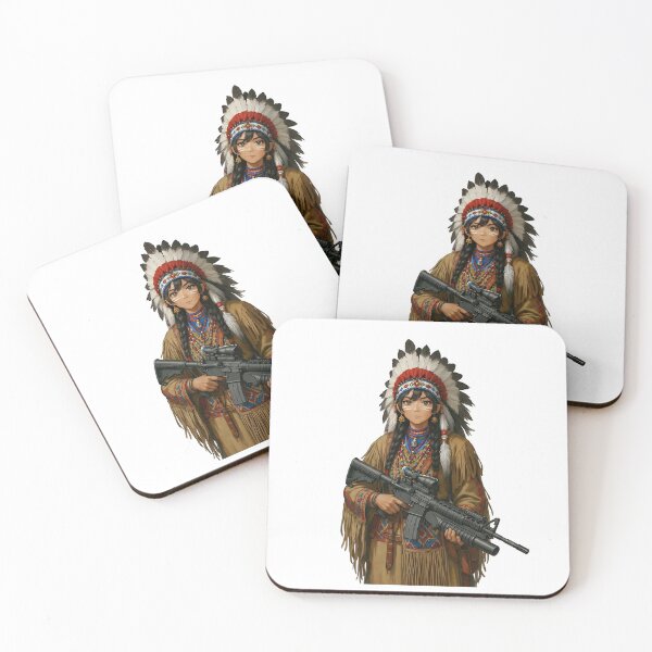 Item preview, Gun of Native American designed and sold by RAWLIFEGRAPHIC.