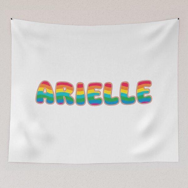 Item preview, ❤️ Arielle Personalized Name Wavy Retro Shirt, Coffee Mug, Sticker Gift designed and sold by HelixPedia.