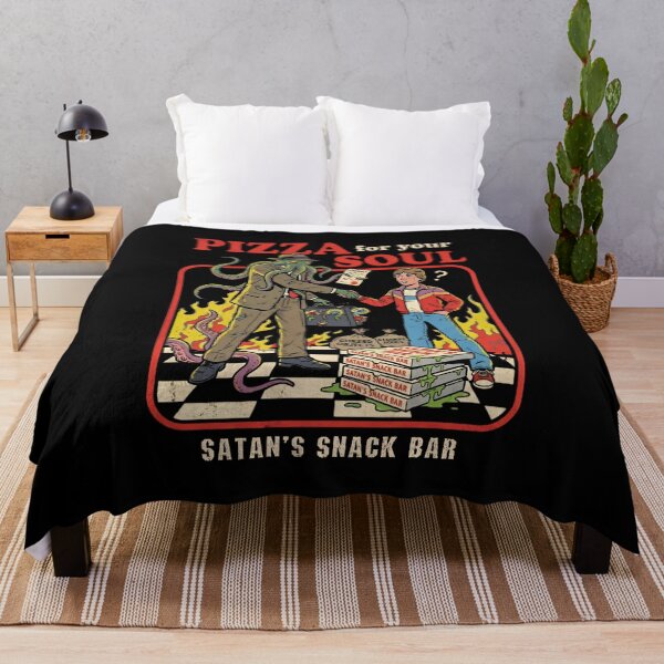 Item preview, Pizza for Your Soul – Dark Humor Occult Pizza designed and sold by SidTastic .