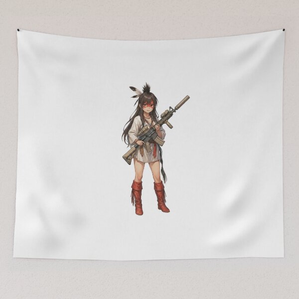 Item preview, Gun of Native American designed and sold by RAWLIFEGRAPHIC.