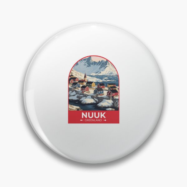 Item preview, Nuuk Greenland Travel  designed and sold by TulipaGraphics.