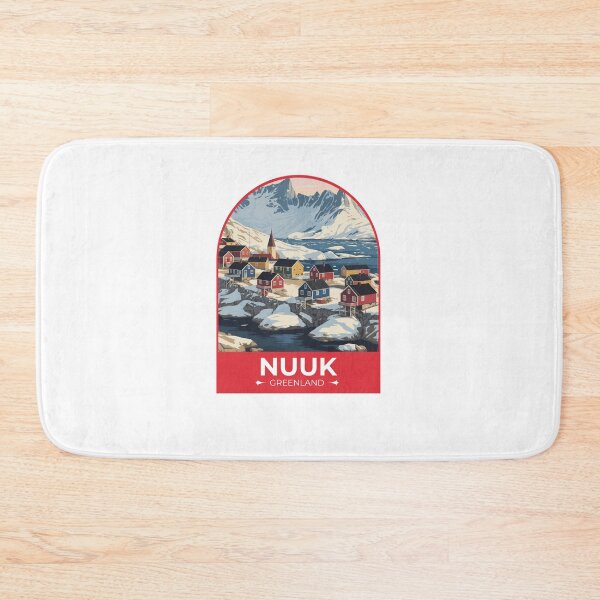 Item preview, Nuuk Greenland Travel  designed and sold by TulipaGraphics.