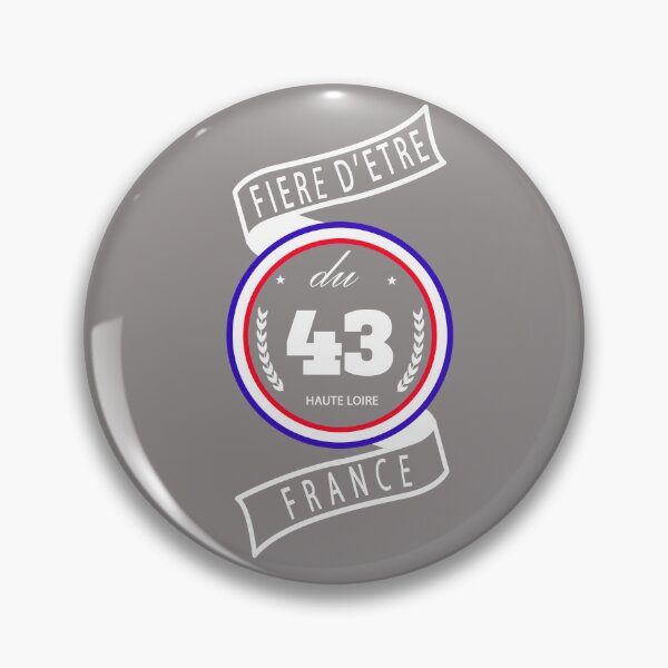 Item preview, Proud to be from the 43rd district, Haute-Loire, France designed and sold by capricedefille.