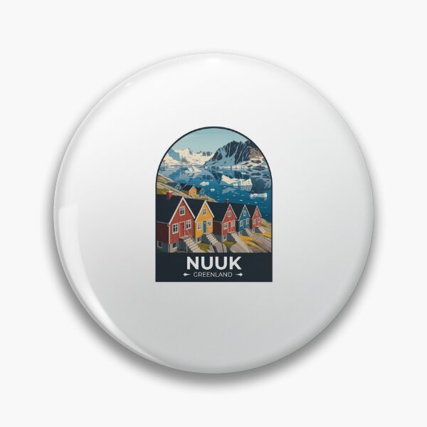 Item preview, Nuuk Greenland Travel  designed and sold by TulipaGraphics.