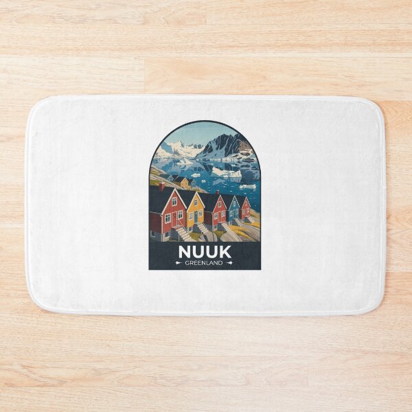 Item preview, Nuuk Greenland Travel  designed and sold by TulipaGraphics.