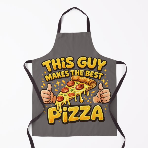 Item preview, This Guy Makes the Best Pizza – Funny Pizza Lover Cartoon Design designed and sold by JerryBahama.