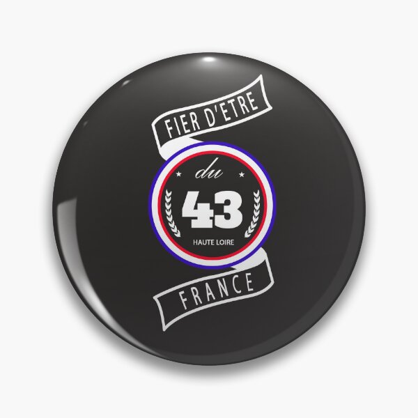 Item preview, Proud to be from the 43, Haute-Loire, France designed and sold by capricedefille.