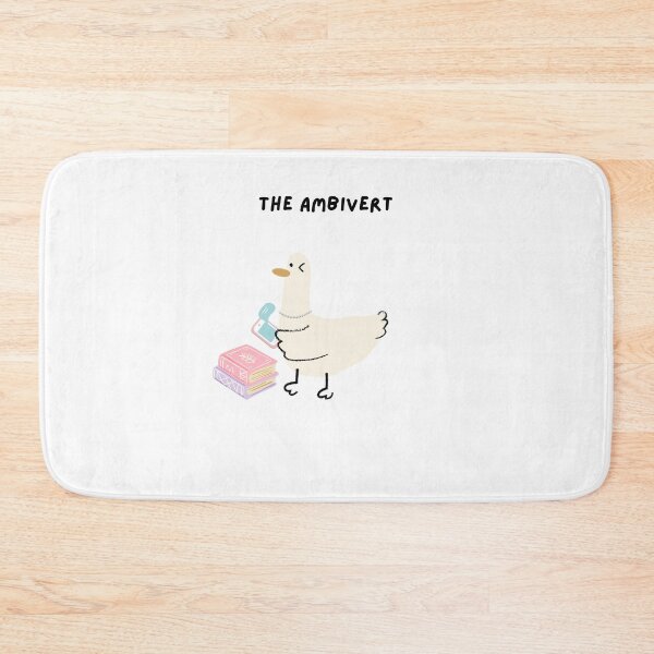 Item preview, Ambivert Personality Mbti Cute Pastel Friendship Duck Pigeon designed and sold by ChibiKiramimi.