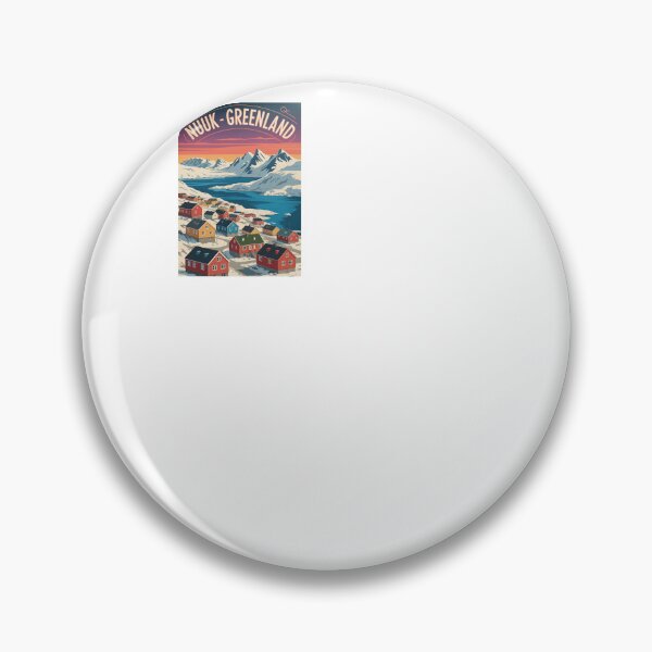 Item preview, Nuuk Greenland Travel Poster  designed and sold by TulipaGraphics.