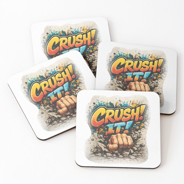 Item preview, Crush It! Graffiti Street Art Fist Explosion Motivation Design for Hustlers and Goal Getters designed and sold by TerScott.