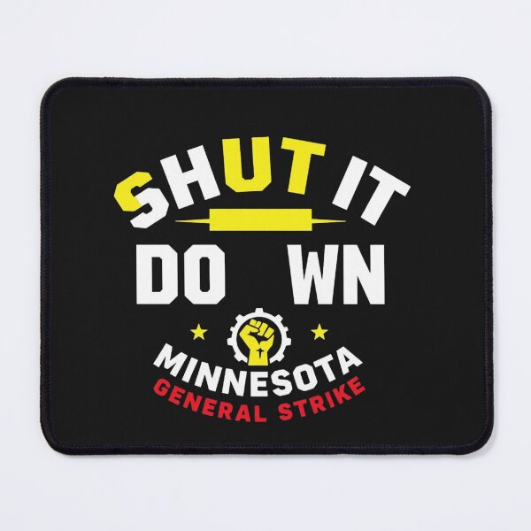 Item preview, Shut It Down – Bold Typography Statement Art designed and sold by Sparkofart07.