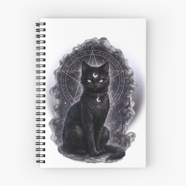 Item preview, Mysterious Gothic Black Cat  designed and sold by Lavender-Kitty.