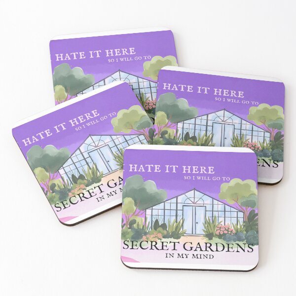 Item preview, I hate this place... that's why I create secret gardens in my mind designed and sold by swtlottir.