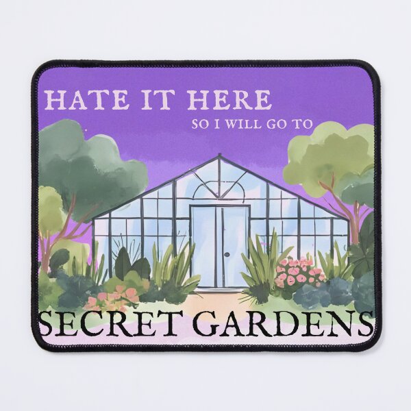 Item preview, I hate this place... that's why I create secret gardens in my mind designed and sold by swtlottir.