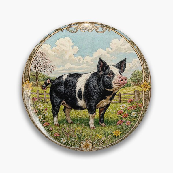 Item preview, Crioulo Pig in English Countryside #4 designed and sold by Helios Be. Lavsh.