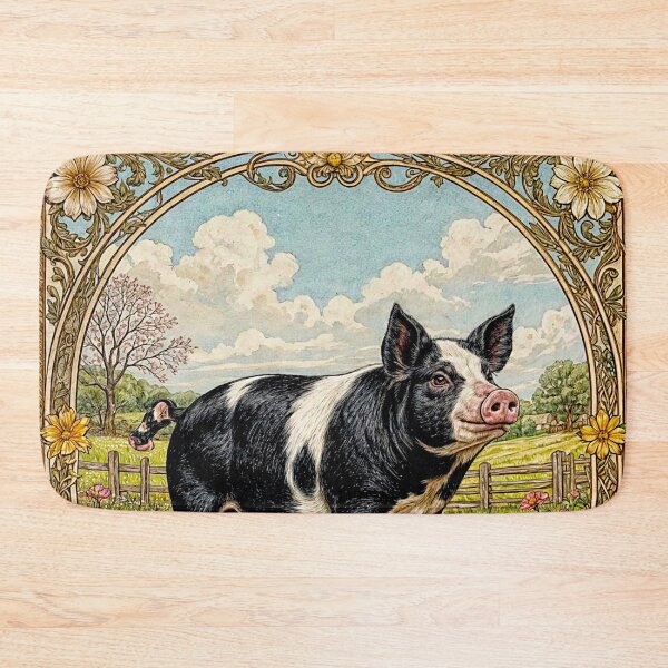 Item preview, Crioulo Pig in English Countryside #4 designed and sold by Helios Be. Lavsh.