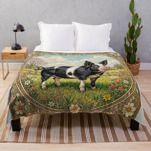 Item preview, Crioulo Pig in English Countryside #4 designed and sold by Helios Be. Lavsh.