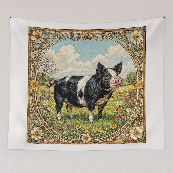 Item preview, Crioulo Pig in English Countryside #4 designed and sold by Helios Be. Lavsh.