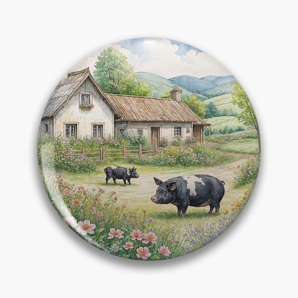 Item preview, Crioulo Pig in English Countryside #5 designed and sold by Helios Be. Lavsh.