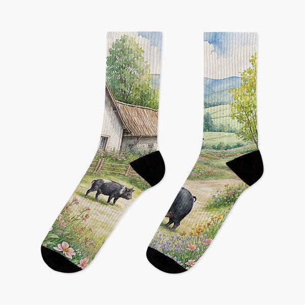 Item preview, Crioulo Pig in English Countryside #5 designed and sold by Helios Be. Lavsh.