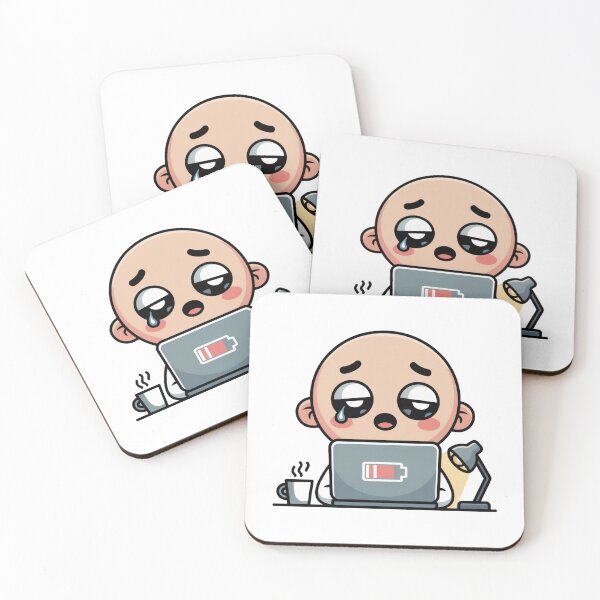 Item preview,  Kawaii Office Worker Low Energy Mode designed and sold by McVrax.