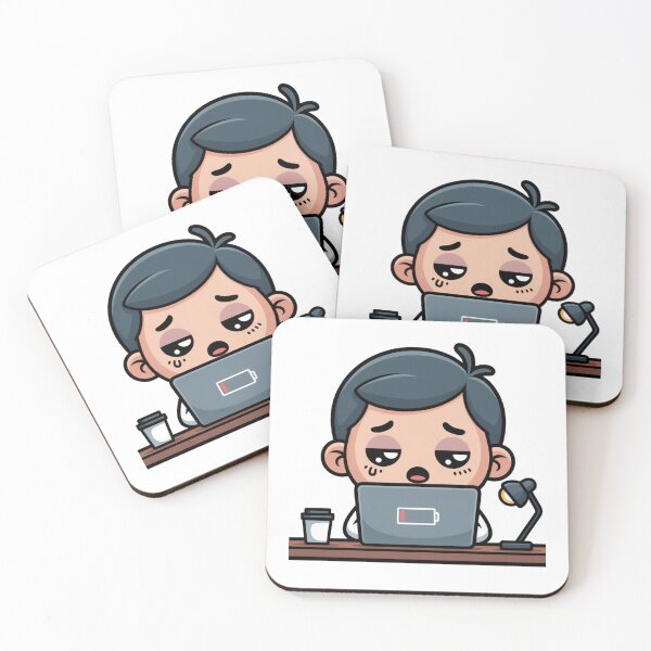 Item preview,  Kawaii Office Worker Low Energy Mode designed and sold by McVrax.