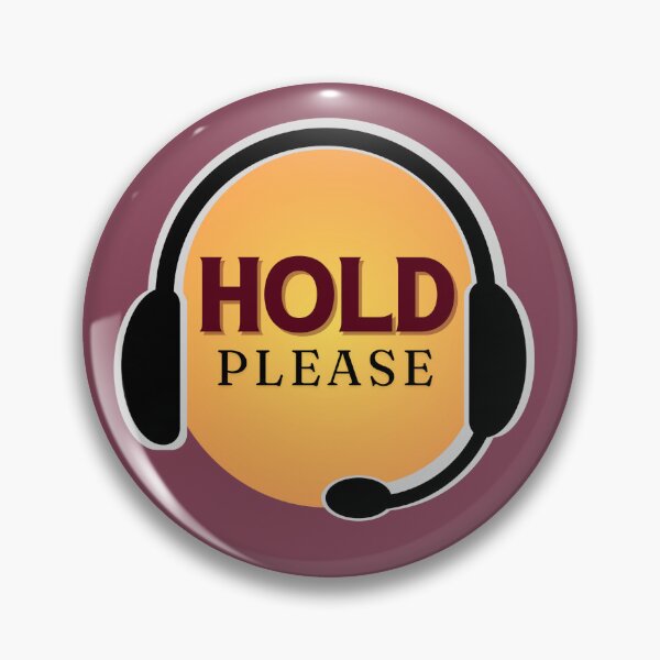 Item preview, "HOLD PLEASE" -Stage Manager designed and sold by TaylordArt.