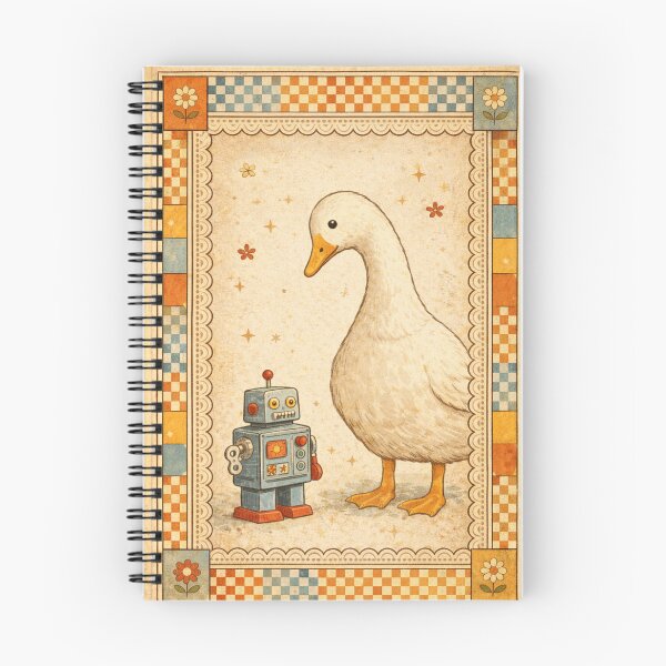 Item preview, Tin Robot Friend Goose | Throwback Kid Vintage Nursery designed and sold by Planthem.