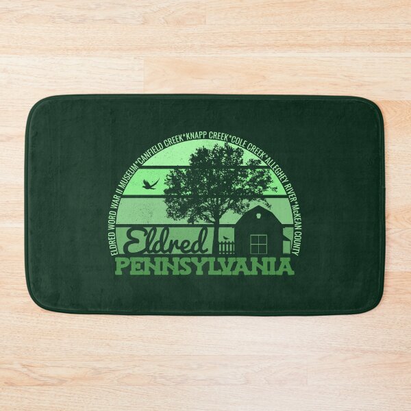 Item preview, Eldred Pennsylvania Sunset Retro Vintage Local Pride Logo designed and sold by CRHPOD20.