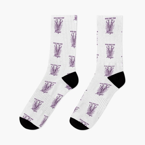 Item preview, Never Forget Your Magic Elephant Illustration Purple Mystical Art designed and sold by HBDStudio.