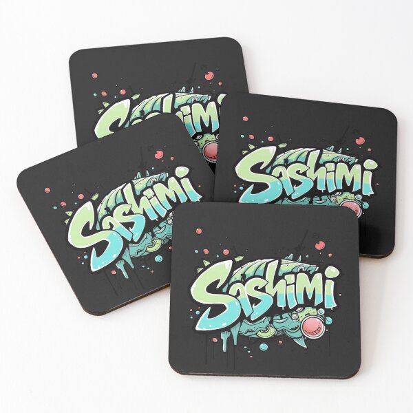 Item preview, Sashimi Japan – Japanese Food Illustration Art designed and sold by Sparkofart07.