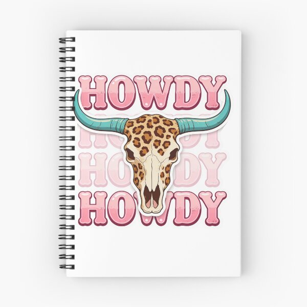 Item preview, Leopard Skull "Howdy" | Cow Skull Western design designed and sold by SydsShpDesigns.
