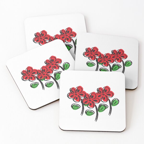 Item preview, Red Flowers! Clothes and Gifts with flowers designed and sold by karolinao746.