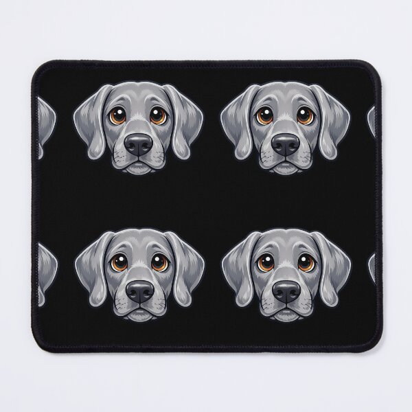 Item preview, Weimaraner dog - funny cute dog designed and sold by DamioPolArt.