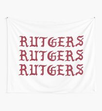 rutgers rutgers rutgers kanye Wall Tapestry