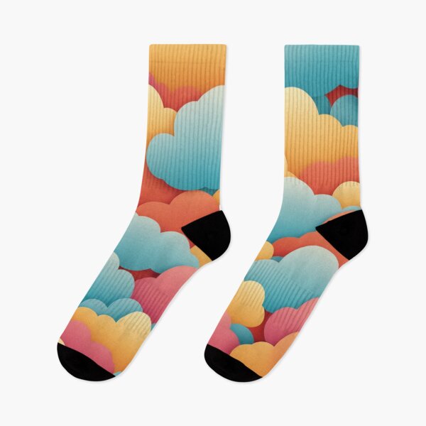 Item preview, Whimsical Skies: A Dance of Colorful Clouds designed and sold by Virtuals1.