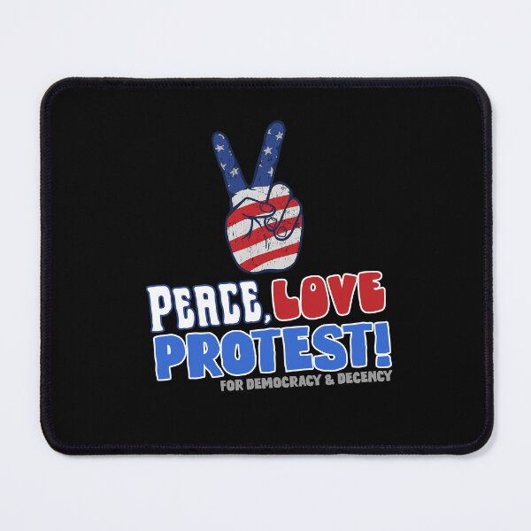 Item preview, Peace Love Protest designed and sold by jitterfly.