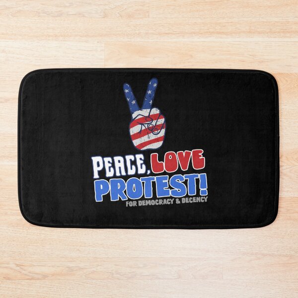 Item preview, Peace Love Protest designed and sold by jitterfly.
